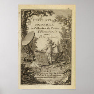 Title Page Small modern atlas Poster