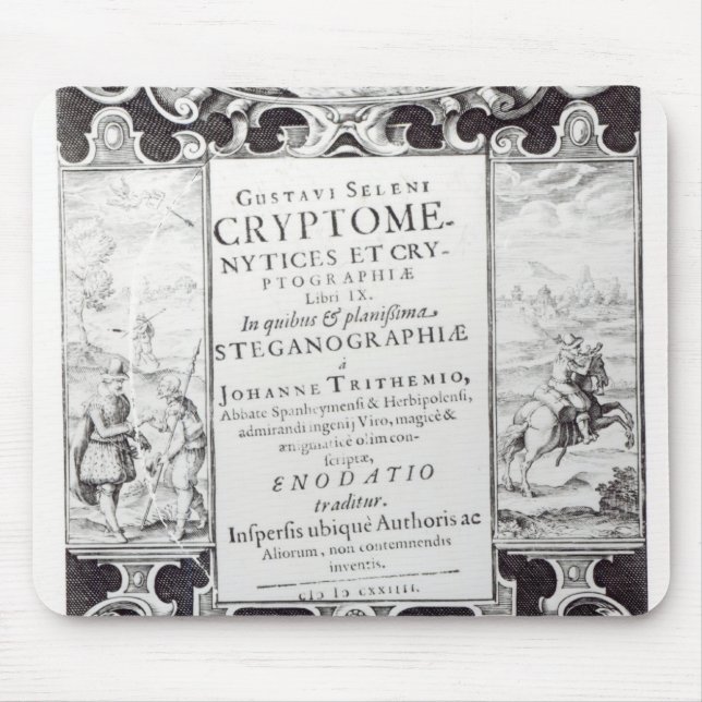 Title Page to Book 9 Mouse Pad (Front)