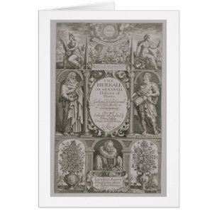 Title page to the second edition of 'The Herball'
