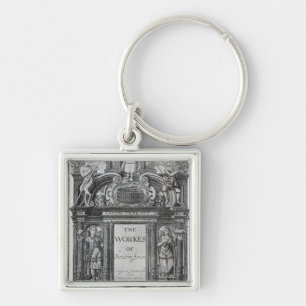 Title page to 'The Works of Benjamin Jonson' Key Ring