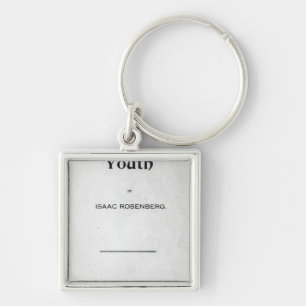 Title page to 'Youth' Key Ring