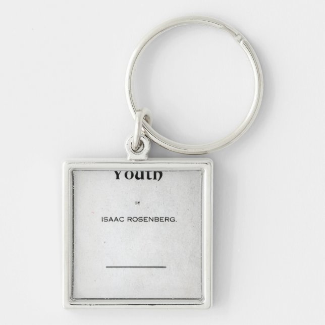Title page to 'Youth' Key Ring (Front)