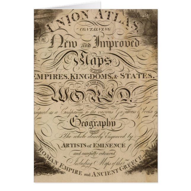 Title Page Union atlas (Front)