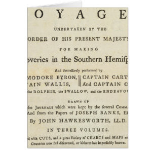 Title Page Voyages of thr Southern Hemisphere