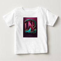 Title: Stylish "LD" Monogram Baby T-Shirt –T-Shirt