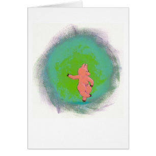 Titled: Elusive Irish Dancing Pig