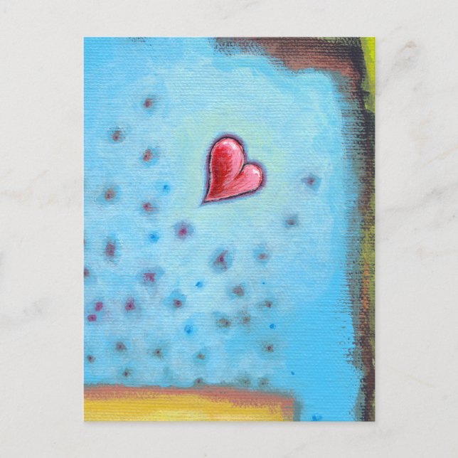 Titled:  (In Motion) Focus - Aiming for love. Postcard (Front)