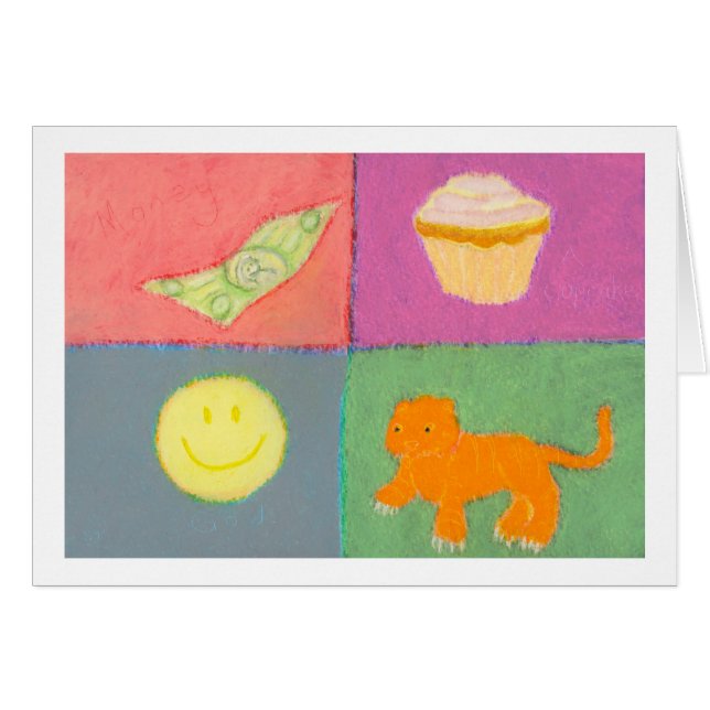 Titled:  Money.  A Cupcake.  A Tiger.  God. - ART (Front Horizontal)