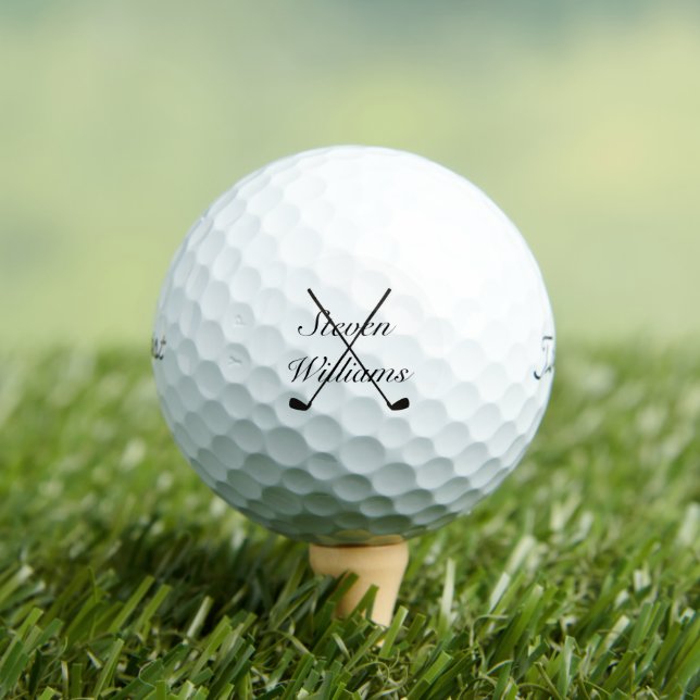 Titleist Pro V1 Golf Balls-Custom Name Balls (Insitu Tee)