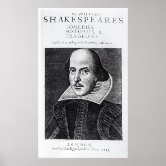 Titlepage, 'Mr. William Shakespeares Poster | Zazzle.com.au