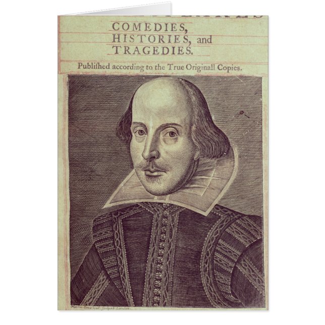Titlepage of 'Mr. William Shakespeares (Front)