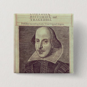 Titlepage of 'Mr. William Shakespeares 15 Cm Square Badge