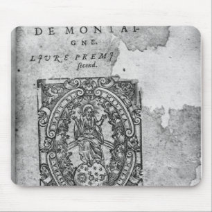 Titlepage of the first edition of 'Essais' Mouse Pad