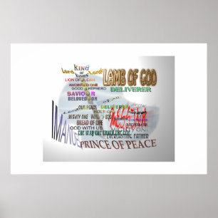 Titles of Jesus Christ Poster