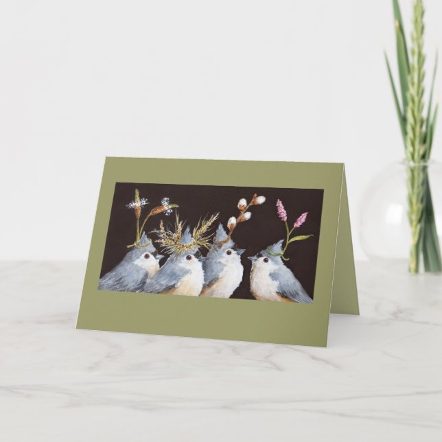 titmouse card (Front)