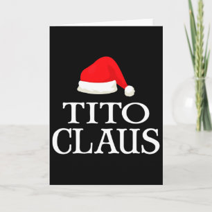 Tito Claus Christmas Family Matching Costume For M Card
