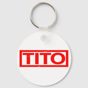 Tito Stamp Key Ring
