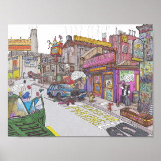 Tito's $10 Dollar Funeral Home Poster