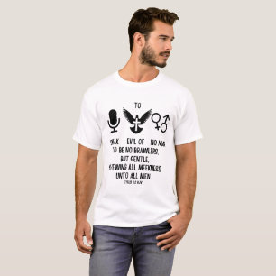 Titus 3:2 KJV Bible Verse Scripture Quote Unisex T-Shirt