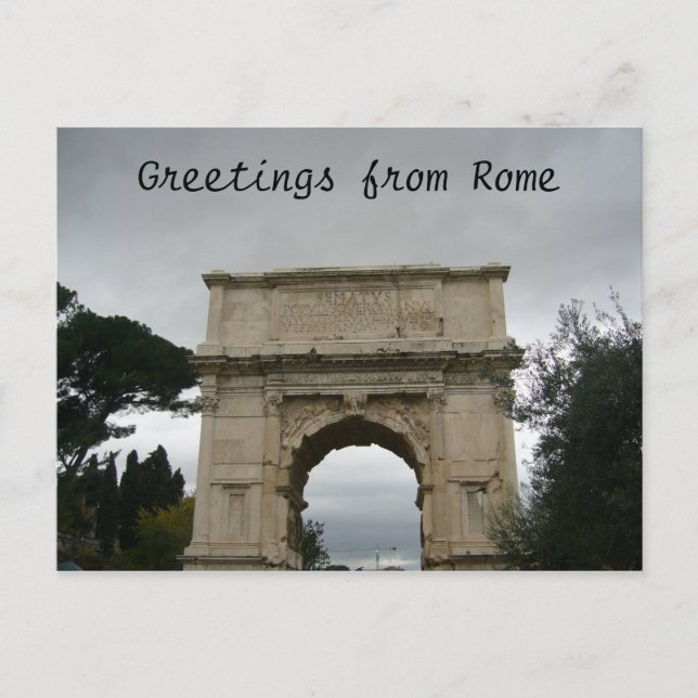 titus arch postcard (Front)