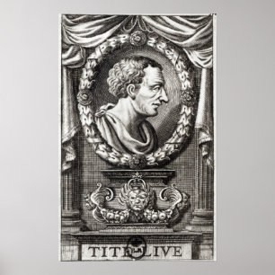 Titus Livius known as Livy Poster