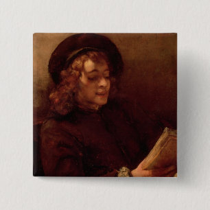 Titus Reading, c.1656-57 15 Cm Square Badge