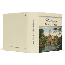 Tivoli Park Copenhagen Denmark Family Tree Binder