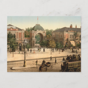 Tivoli Park Entrance Copenhagen Postcard