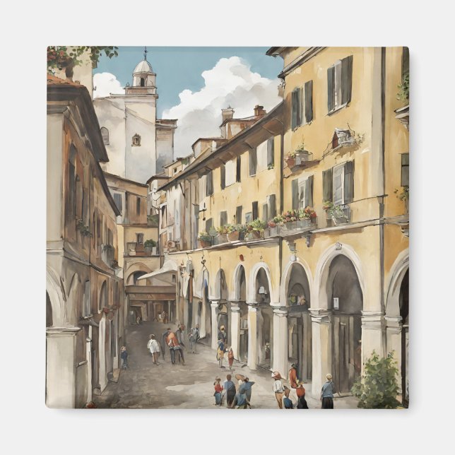 Tivoli Postcard Magnet (Front)