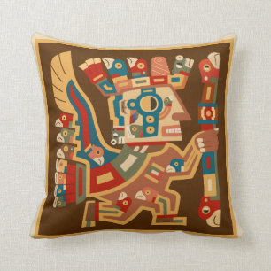 Tiwanaku Sun Warrior Cushion