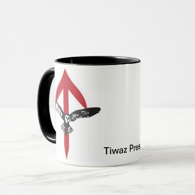 Tiwaz Press Coffee Mug (Front Left)
