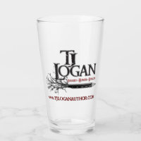 TJ Logan Logo 16 oz. Glass
