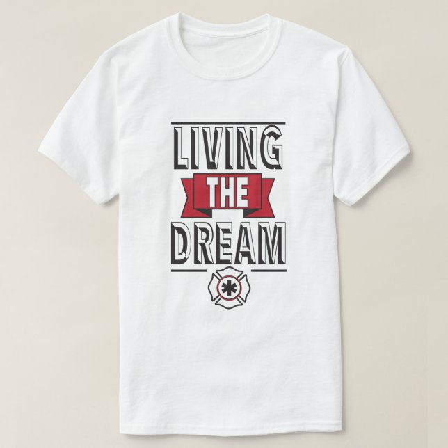 TJG Living the Dream 2.0 T-Shirt (Design Front)