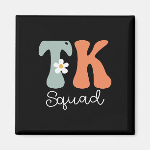 Tk Squad Retro Groovy Vintage Happy First Day Of S Magnet