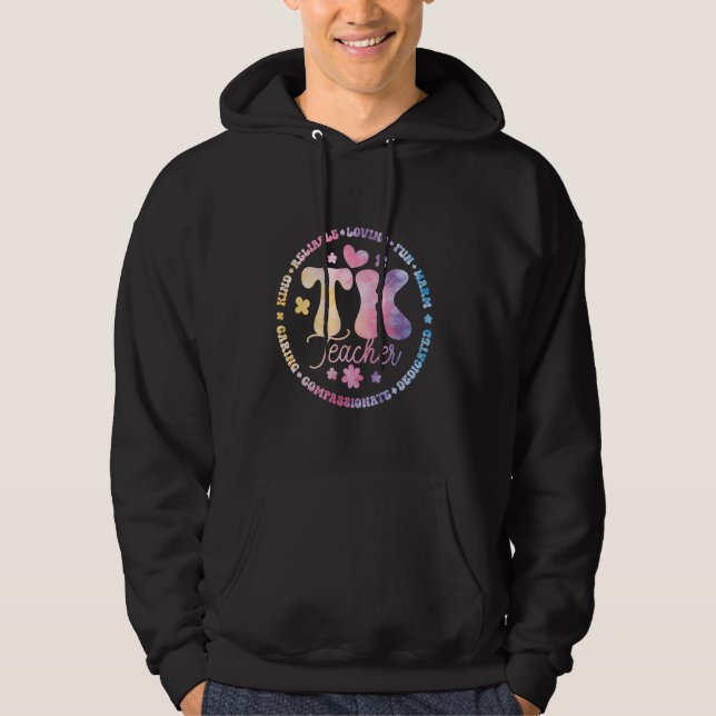 TK Teacher Squad Transitional-Kindergarten Back To Hoodie (Front)