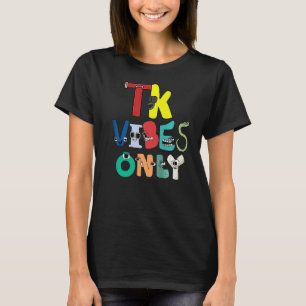 TK Vibes Teacher Evil Alphabet Lore Back to School T-Shirt