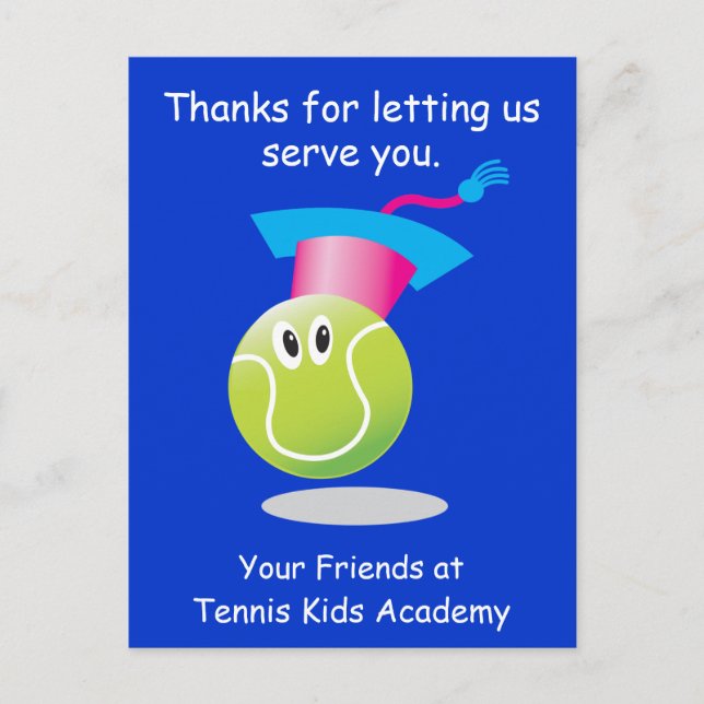 TKA_ Thanks for letting us serve you_reg. reminder Postcard (Front)