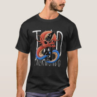 TKD Korean Dragon Yin Yang Taegeuk Taekwondo Perse