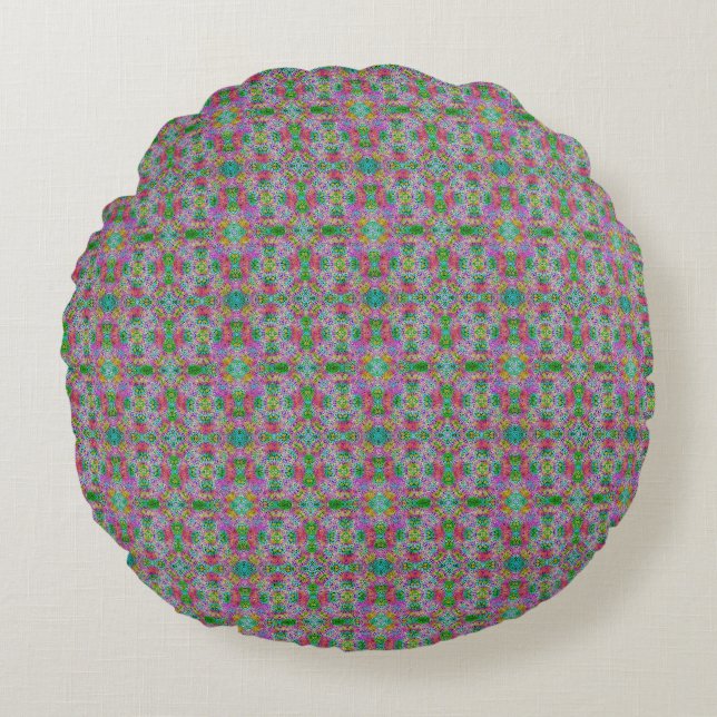 Tlachaloya Magic Round Cushion (Front)