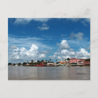 Tlacotalpan from the Rio Papaloapan Postcard