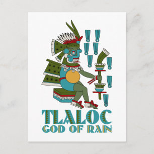 Tlaloc Postcard