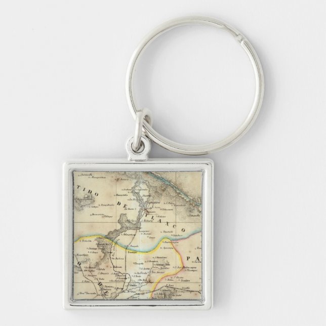 Tlaxcala, Mexico Key Ring (Front)