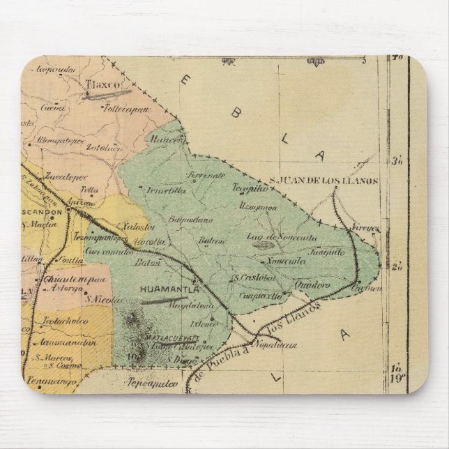 Tlaxcala, Mexico Mouse Pad (Front)
