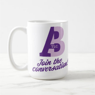TLC Mug - teal & purple