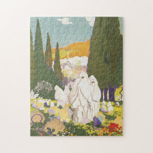 Tlemcen Vintage Travel Poster Jigsaw Puzzle