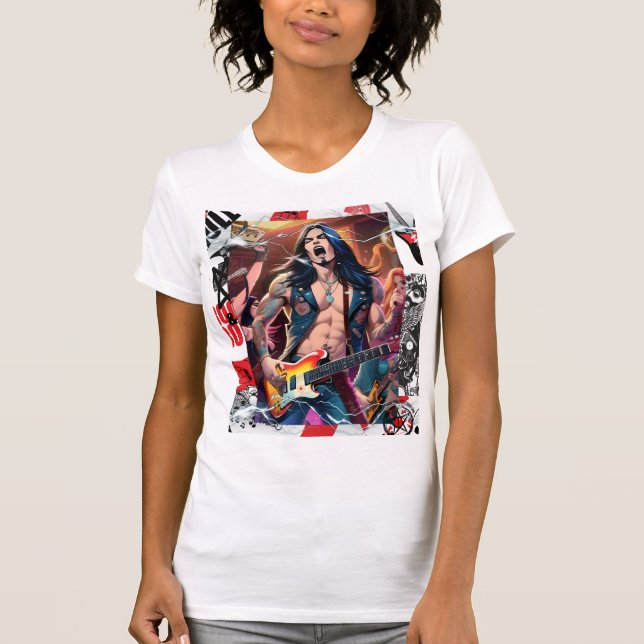TLES Woman's Original Animated Design Tee (Front)