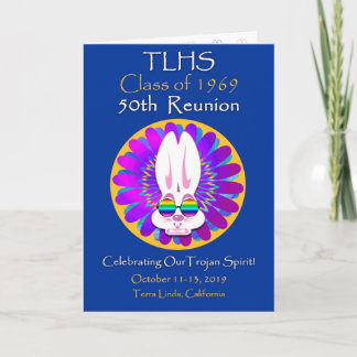 TLHS Bunny Boy Class of 1969 50th Reunion Card