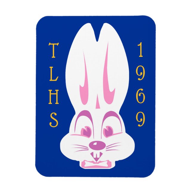 TLHS Bunny Boy Class of 1969 Magnet (Vertical)
