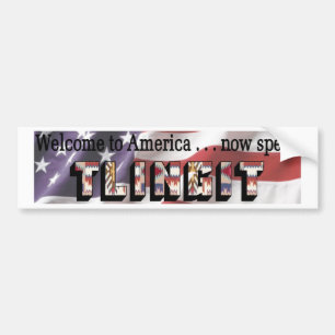 Tlingit Bumper Sticker