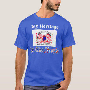 Tlingit Haida nation Tribe Flag my heritage we the T-Shirt